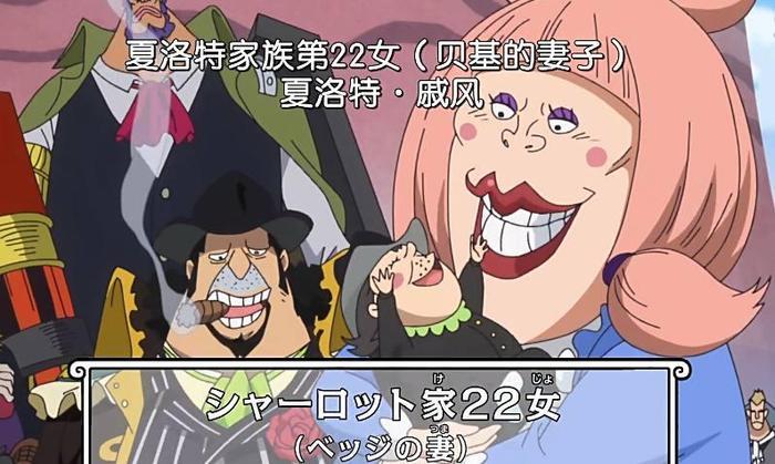 海贼王, 女儿美、丑两极化, Big·Mom你到底嫁了什么样的老公!