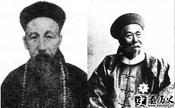 张之洞与李鸿章照片