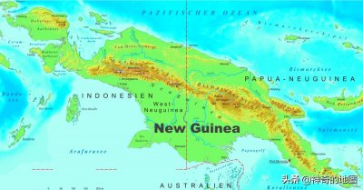 ​乱谈岛屿（26）新几内亚岛（New Guinea）上的五国演义