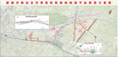 ​济南站到东站将来仅需10来分钟，具体路线看这里