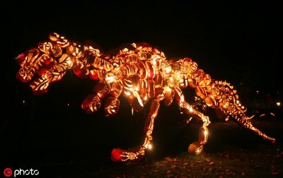 ​五花八门的创意南瓜灯大赏 万圣节临近南瓜灯准备起来