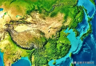 ​中国地形图一览（32图）