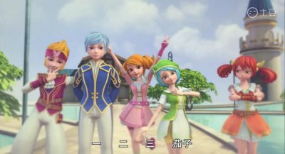 ​国产魔法少女动画：爱精灵乐吉儿，小花仙，专属于女孩的战斗