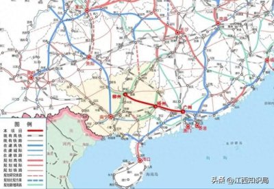 ​广西铁路通车计划，目前共有4条线路在建！