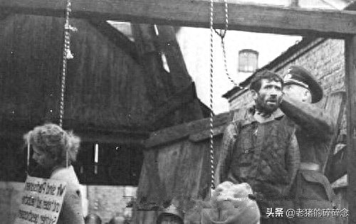 大义凛然的苏联女英雄玛莎，被纳粹绞刑现场，毫无畏惧令人钦佩