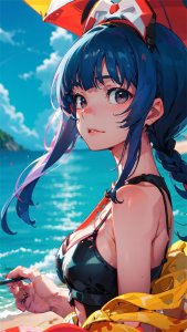 ​动漫少女｜高清手机壁纸分享-竖屏 #01