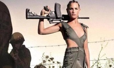 炮火中的烈焰玫瑰，惊艳的以色列女兵