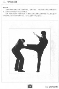 ​全图解李小龙截拳道腿法(9)：中位勾踢技术与搏击格斗实战教学