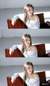 ​赵丽颖露肩妆容曝光！姐姐真的好辣！清水妆展现自由随性美