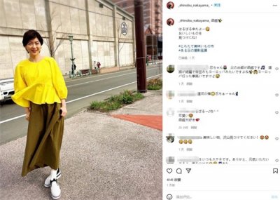 ​《精武英雄》女主中山忍近照气质好，视李连杰为男神，49岁仍单身