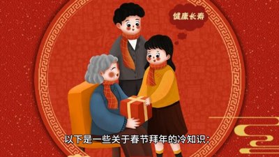 ​关于春节拜年，这些冷知识你知道多少？