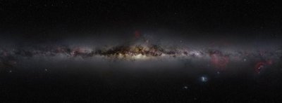 ​全球首张银河全景图片：81亿像素银河系高清大图眼