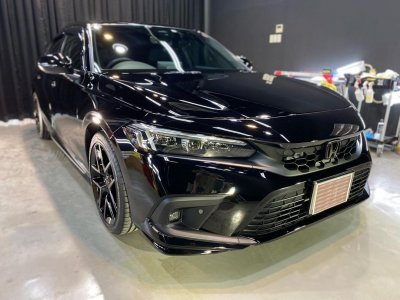 ​首台“黑武士”思域曝光！运动掀背造型+回旋尾灯，战斗气息浓郁