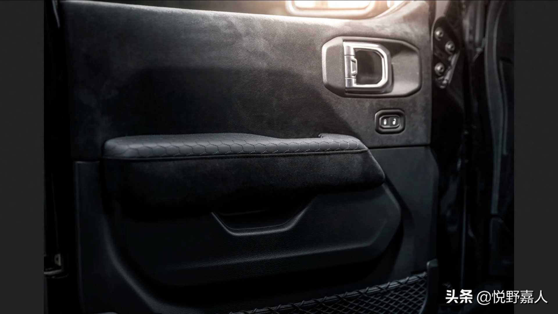 英国绅士风,低调奢华黑武士吉普牧马人改装