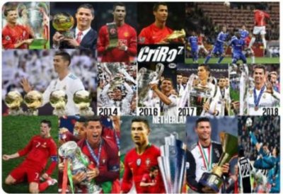 ​职业生涯荣誉对比，梅西仍不如C罗