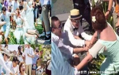 ​包贝尔柳岩婚礼事件发生了什么，柳岩差一点被伴郎团扔下水(附视频)
