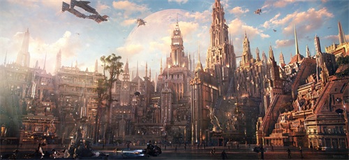 一起来欣赏这组充满想象力的科幻插画作品吧！画技优秀未来感十足