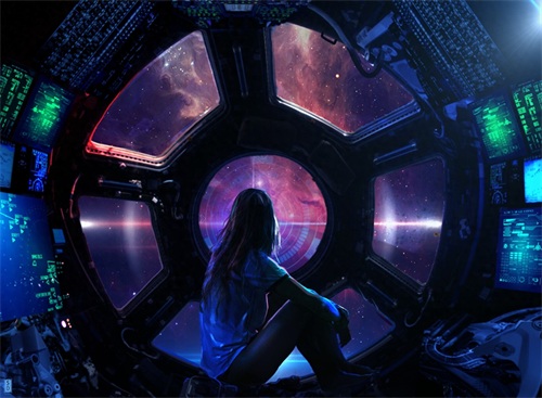 一起来欣赏这组充满想象力的科幻插画作品吧！画技优秀未来感十足