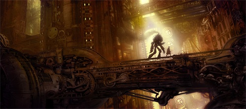 一起来欣赏这组充满想象力的科幻插画作品吧！画技优秀未来感十足