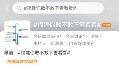 ​刚刚！福建下雪了！尤溪接下来……