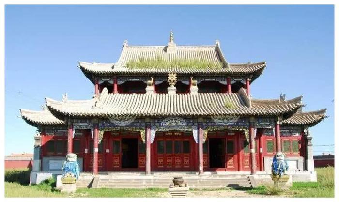 锡林郭勒草原上的百年古刹！