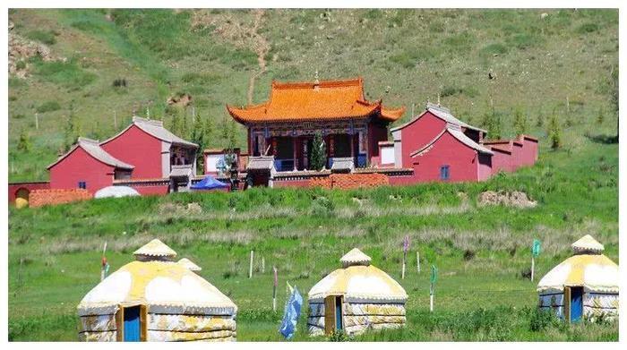 锡林郭勒草原上的百年古刹！