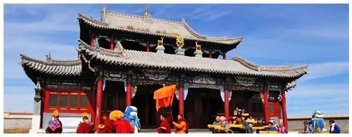 锡林郭勒草原上的百年古刹！