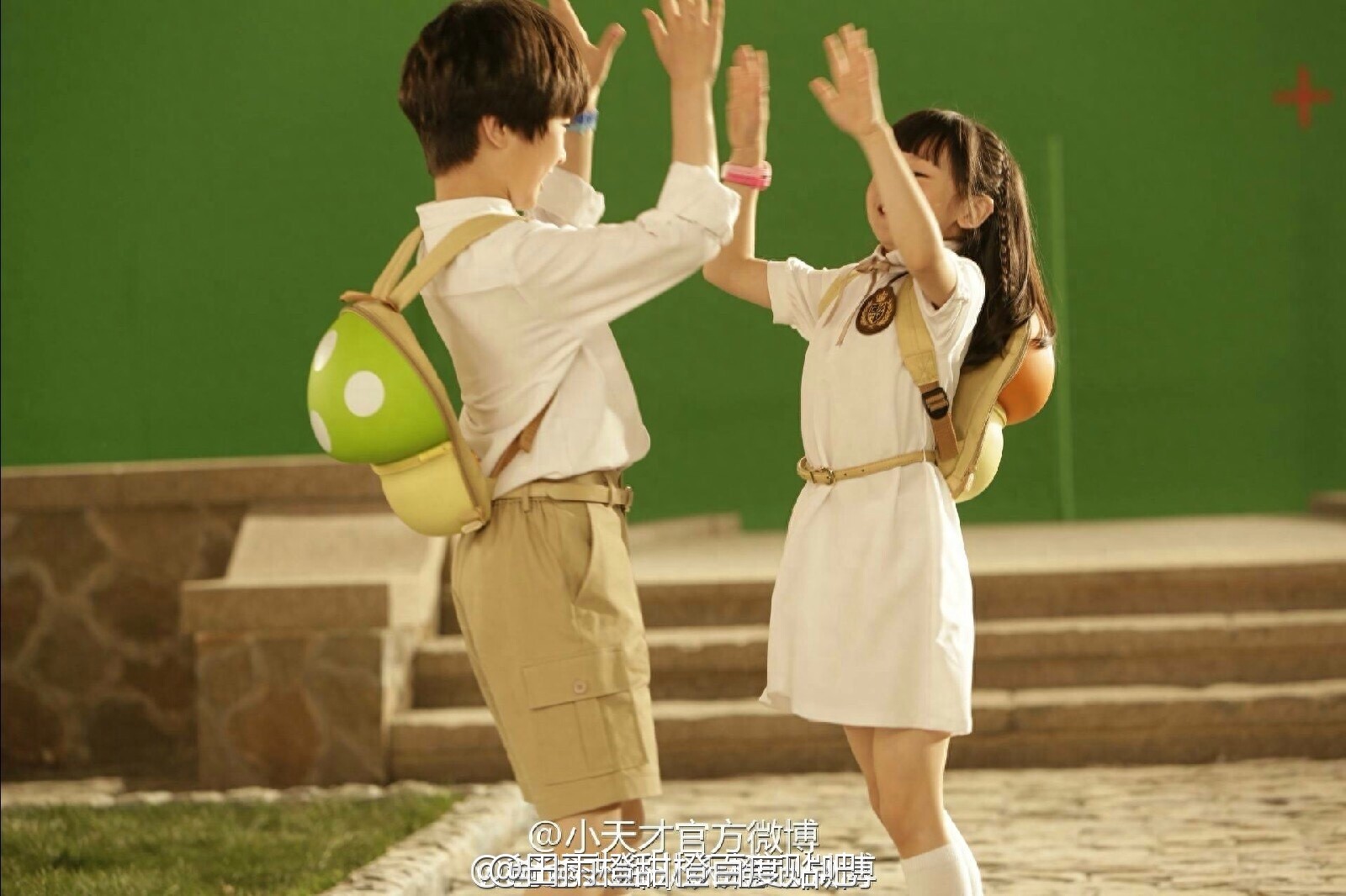 有一种“佳偶天橙”叫张天天和田雨橙：长大了，我一定要娶你哦