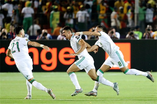 足球——非洲杯：阿尔及利亚夺冠