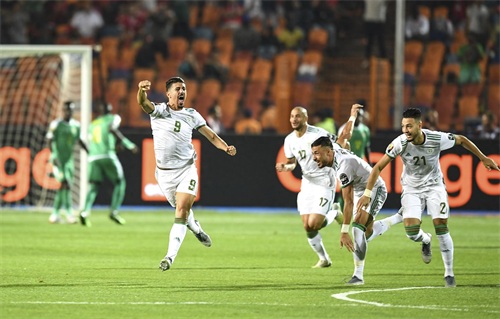 足球——非洲杯：阿尔及利亚夺冠