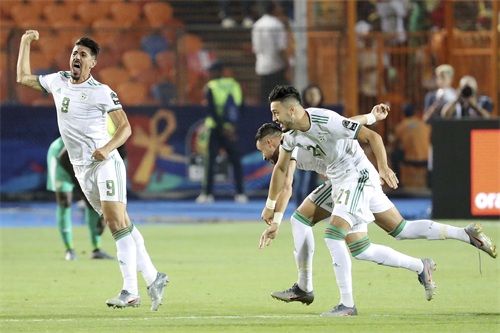 足球——非洲杯：阿尔及利亚夺冠
