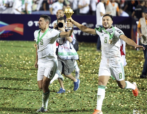 足球——非洲杯：阿尔及利亚夺冠