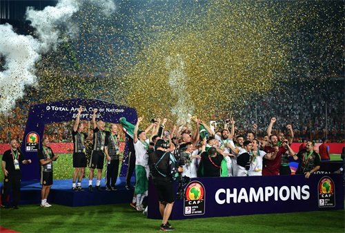 足球——非洲杯：阿尔及利亚夺冠