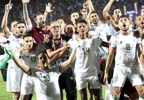 足球——非洲杯：阿尔及利亚夺冠