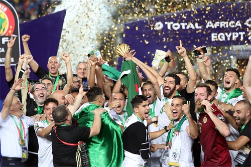 足球——非洲杯：阿尔及利亚夺冠