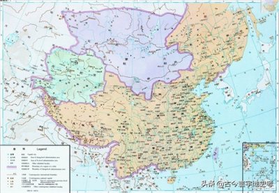 ​明朝地方各省区划地图