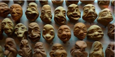 ​一组兰州“泥人”的丑图 确实丑得可爱 丑得幽默 丑到极致