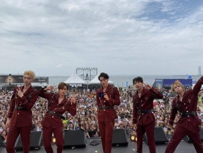 ​D7少年团日本首秀 燃炸歌舞引爆大阪泉州音乐节