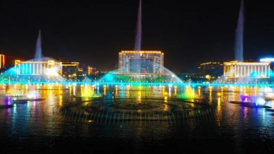 ​注意啦！洛阳开元湖音乐喷泉将开始表演