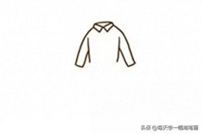 ​每天学一幅简笔画--各种衣服配饰简笔画画法大全