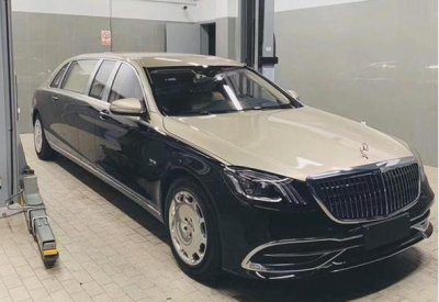 ​奔驰迈巴赫S680防弹车有多牛？车长6.5米售价1300万足以说明一切