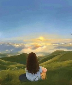 ​超好看的背影头像