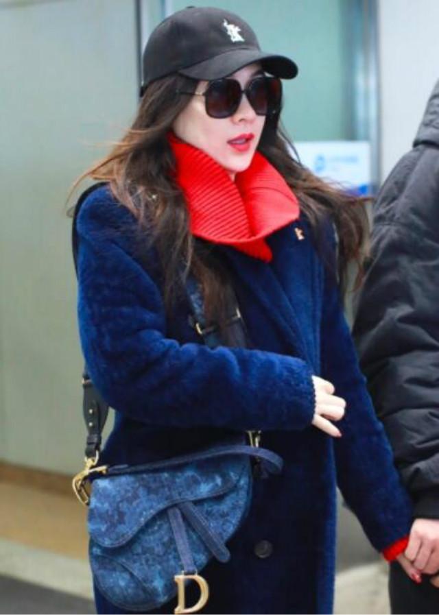 杜江又要当爸?39岁霍思燕现身机场,体型圆润孕味十足疑似怀二胎