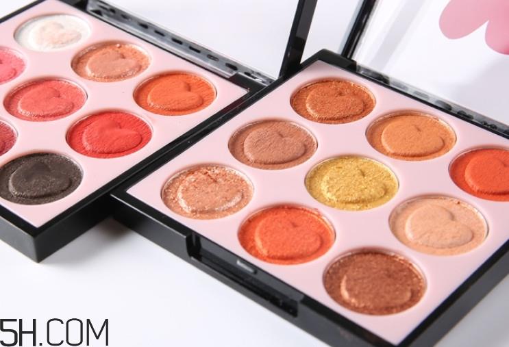 holdlive九色眼影教程 holdlive九色眼影评测