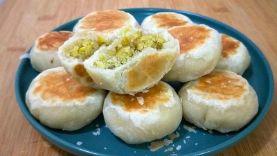 ​板栗酥饼最好吃的做法，不用烤箱，个个酥到掉渣，想吃不用买了