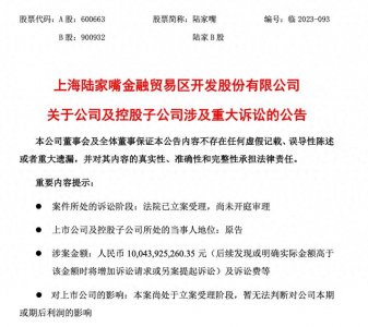 ​陆家嘴惊天大案！