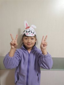 小兔子头饰｜寻找年味·烟台中小学生作品选登