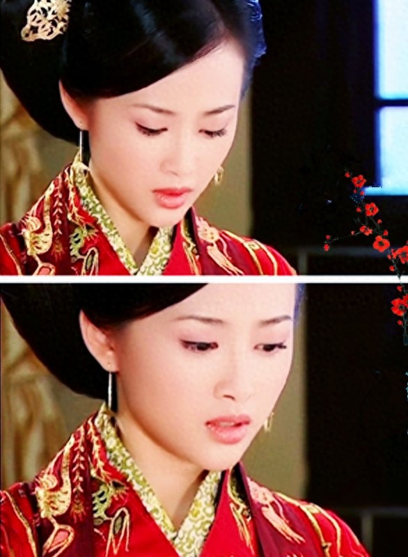 王灵《大汉天子》古装秀丽美照7张，一代贤后卫子夫