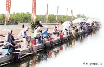 ​南阳市举行老干部钓鱼比赛 老有所为 快乐垂钓