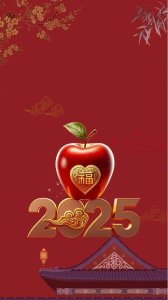 ​2025跨年祝福唯美图片愿我们好运连连，事事顺心，新年快乐！
